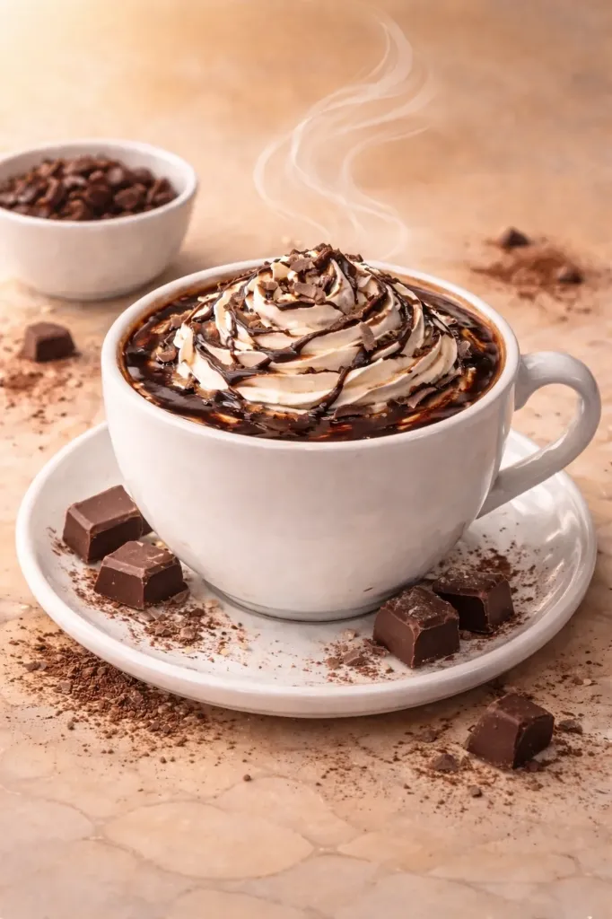 Black Mocha Coffee Latte (Mediano, Sin Leche Vegetal)