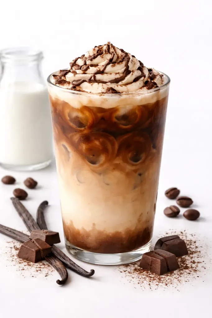Iced Black Mocha Coffee (Mediano, Sin Leche Vegetal)