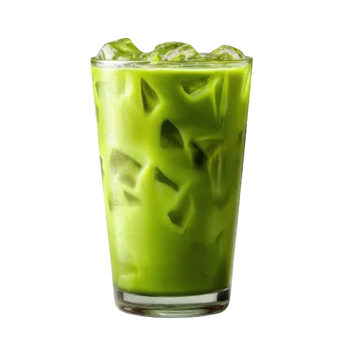 Iced Matcha Latte Classic (Mediano, Sin Leche Vegetal)