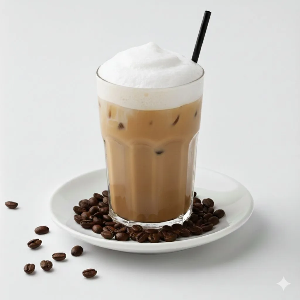 Iced Cappuccino (Mediano, Sin Leche Vegetal)